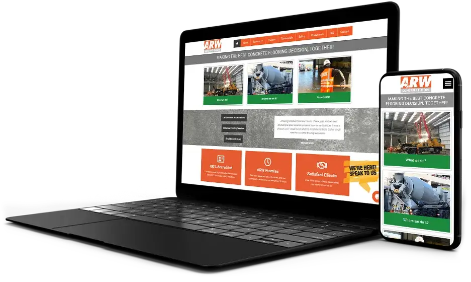 tree surgery website design tree surgeon branding UK tree care company web design responsive website for tree services SML Tree & Hedge Services portfolio